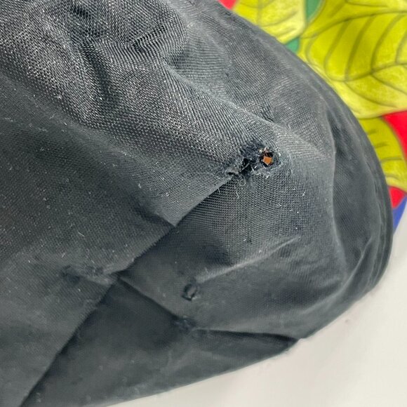 Vintage Bag Tropical Parrot Bird Tote Bahamas Preloved Green Retro Palm Leaves‎ - Picture 5 of 14